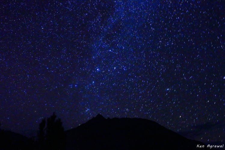 Stargazing at Hunder (Altitude 10,000 ft.)